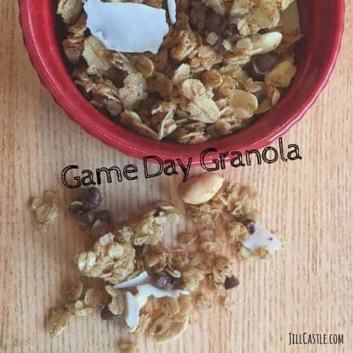 Game day granola recipe