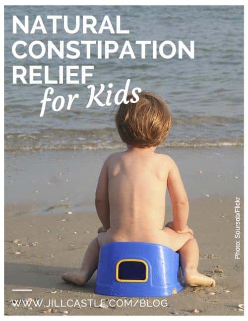 A guide for natural constipation relief in kids.
