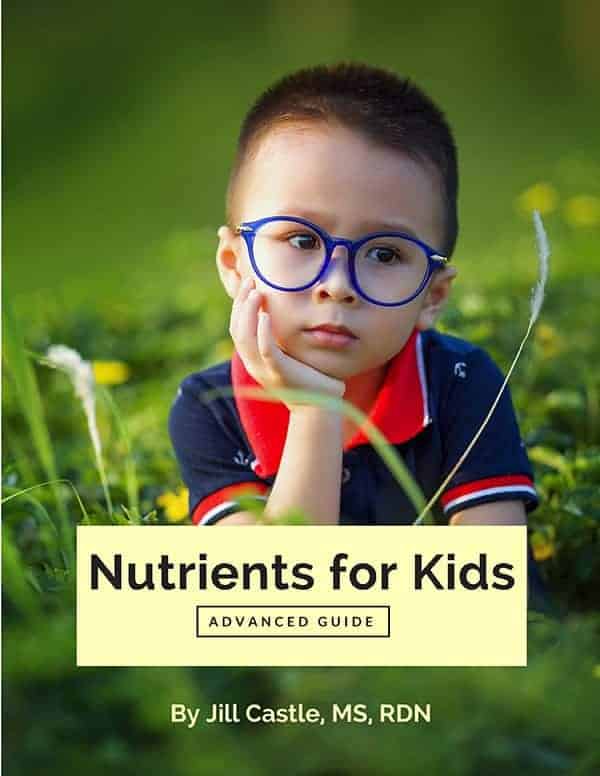 Nutrients for Kids: Advanced Guide book
