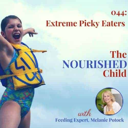 The Nourished Child podcast #44: Extreme Picky Eaters with Feeding Therapist, Melanie Potock