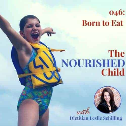 We are all Born to Eat! In this episode, I interview Leslie Schilling, part of the duo who wrote the Born to Eat book, about starting solids with baby and nurturing a healthy relationship with food.