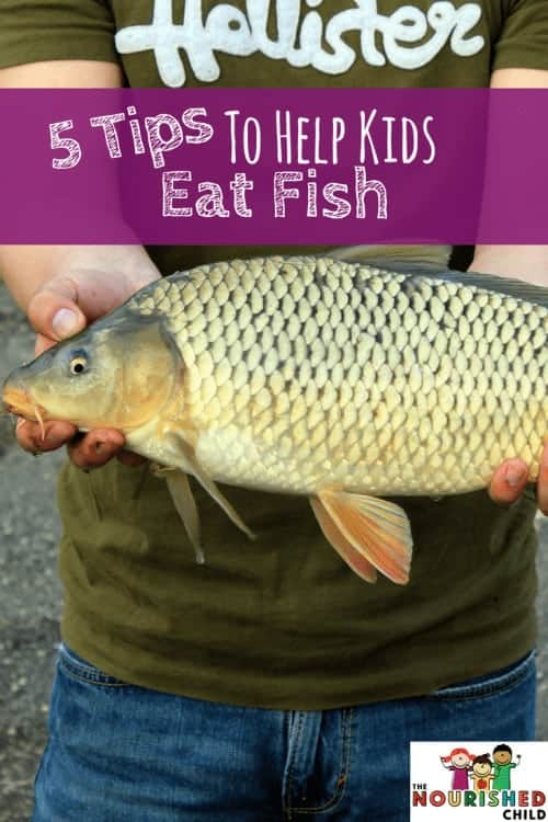 Help kids eat fish with these 5 tips! Also learn the benefits of fish, which is the healthiest and best fish for beginners to eat and the safest fish to eat for kids.