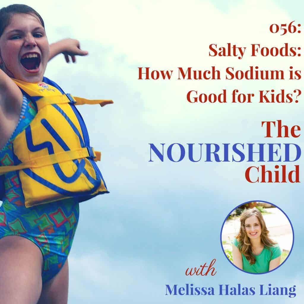 The Nourished Child podcast #56: Salty Foods
