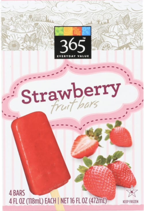 365 Strawberry fruit bars