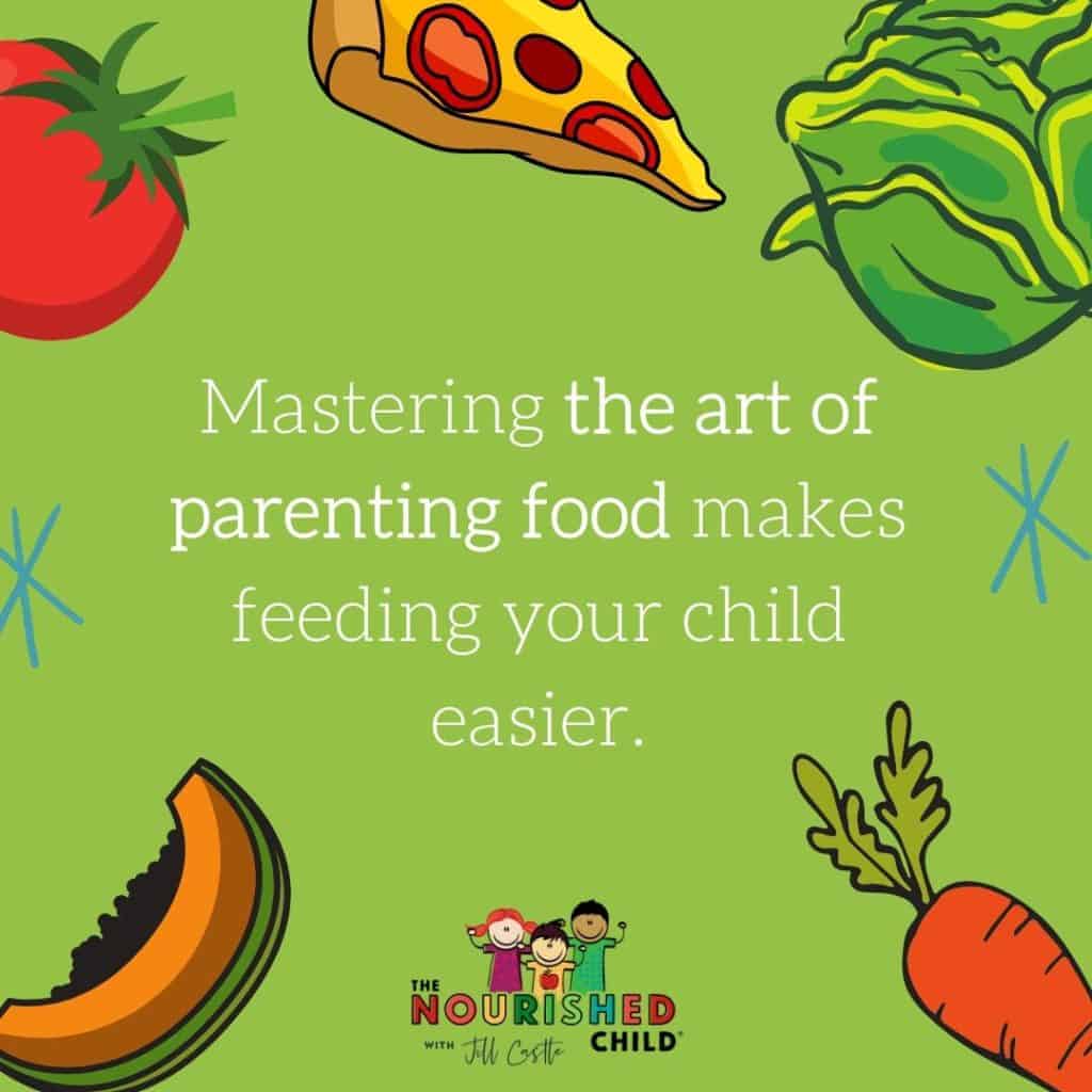 Mastering the art of parenting food.