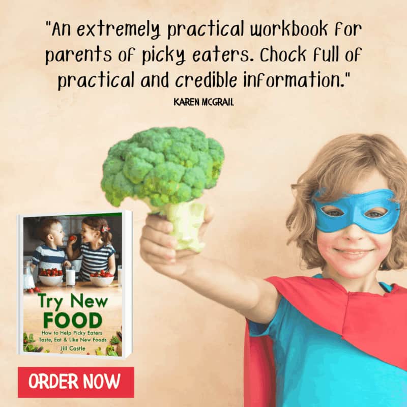 Try New Food book by Jill Castle