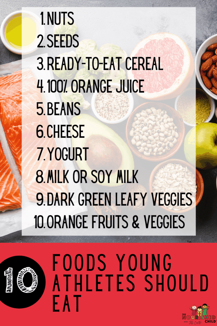 Food for Young Athletes Best 10 Foods to Eat for Nutrition