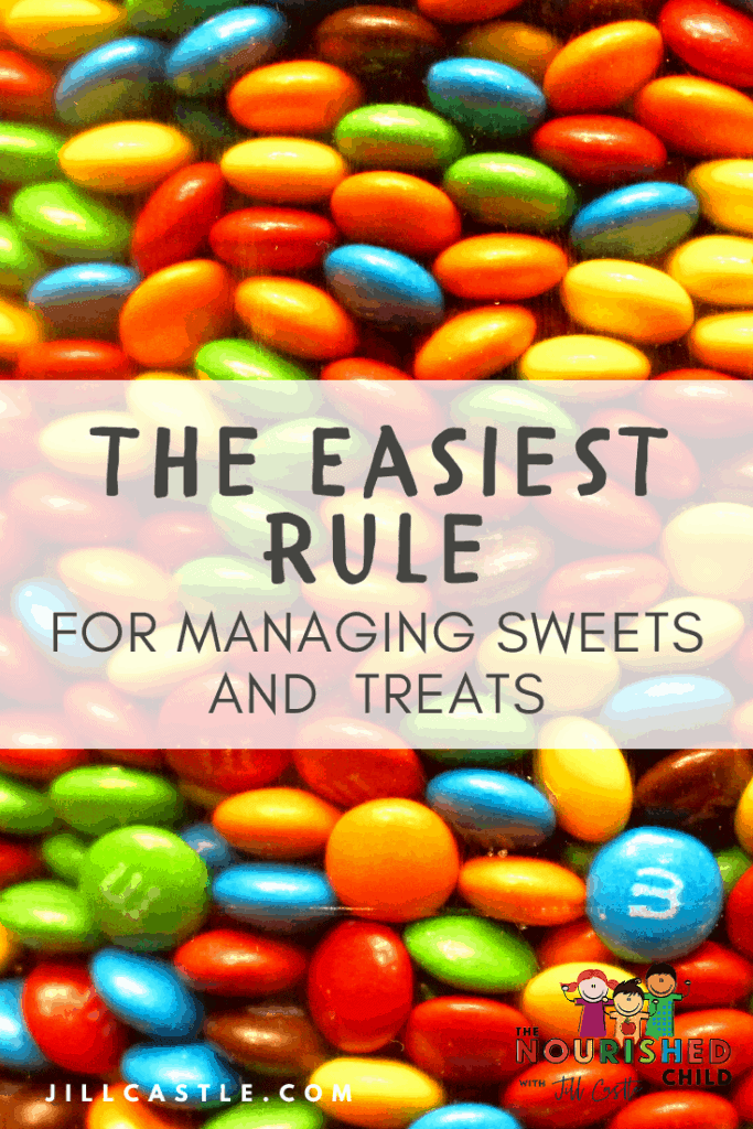 the easiest rule for managing sweets and treats