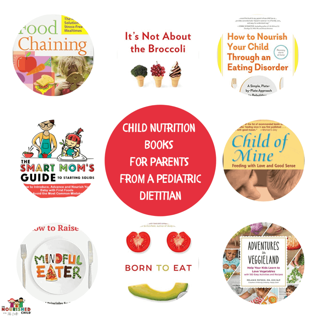 child nutrition books for parents from a pediatric dietitian