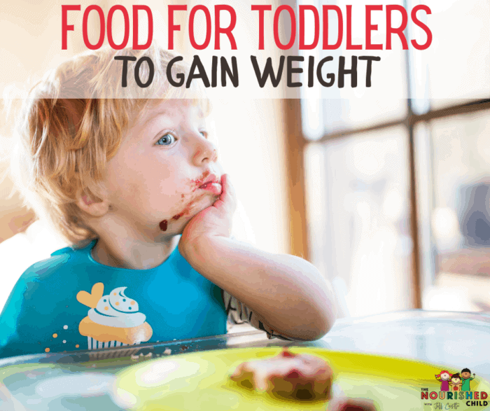 45+ High Calorie Foods to Help Toddlers Gain Weight & Grow