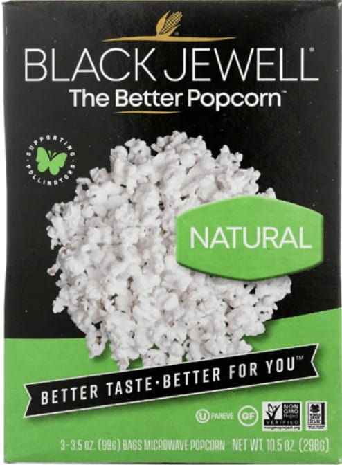 Black Jewel Natural microwave popcorn