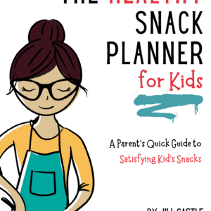 the healthy snack planner for kids booklet