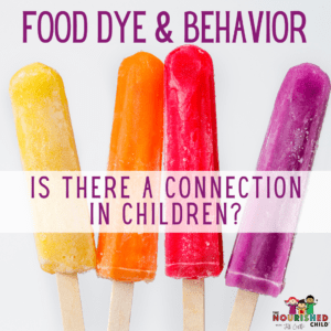 Food Dye and Behavior: A Connection in Children?