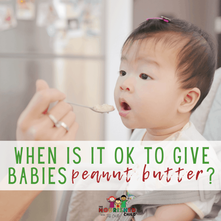 Yes, You Can Give Your Baby Peanut Butter!