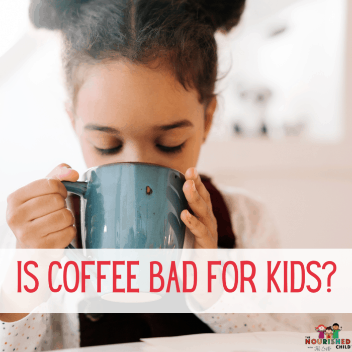 How Much Caffeine is Too Much for a Child? (+ Teens, too)