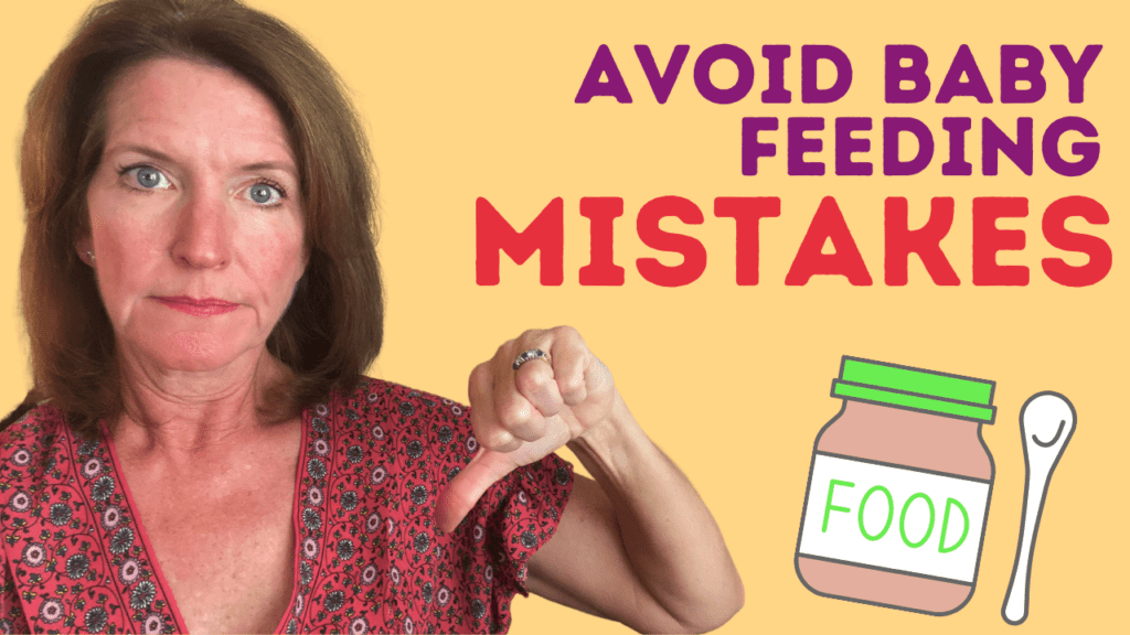 Avoid baby feeding mistakes video thumbnail on Youtube
