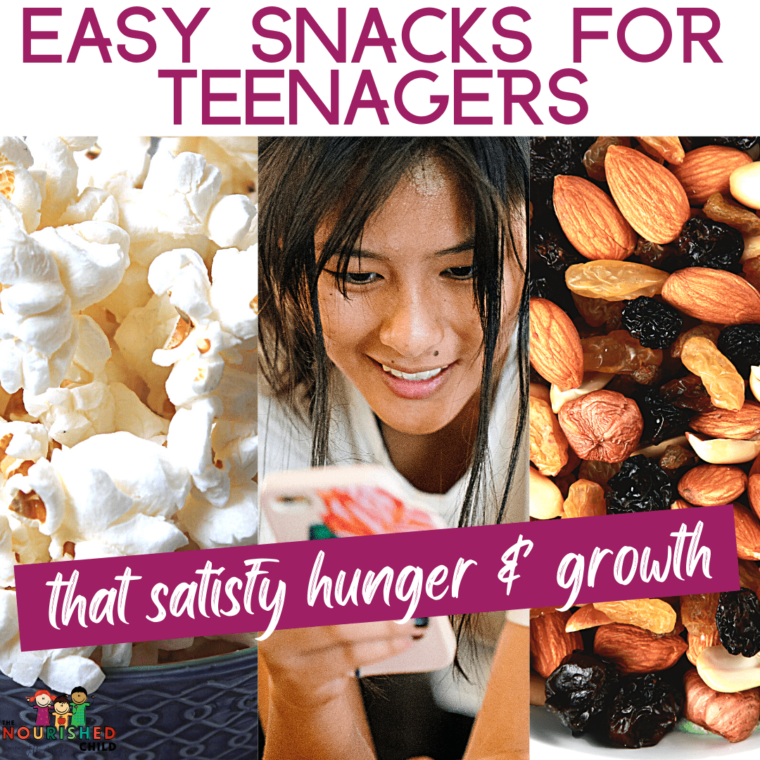 Healthy Snacks for teenagers that satisfy hunger and growth