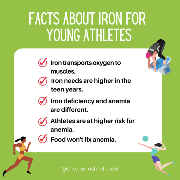 How to Get More Iron as a Young Athlete