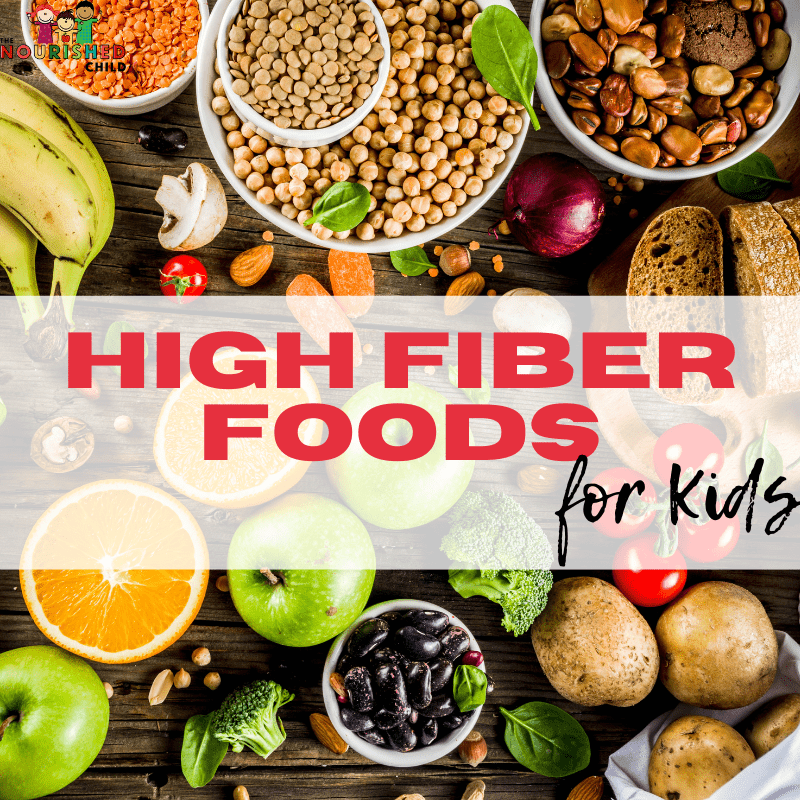 high fiber foods for kids