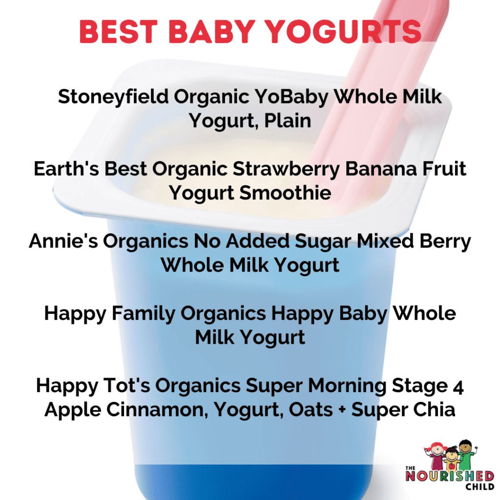 Best baby yogurt (top 5)