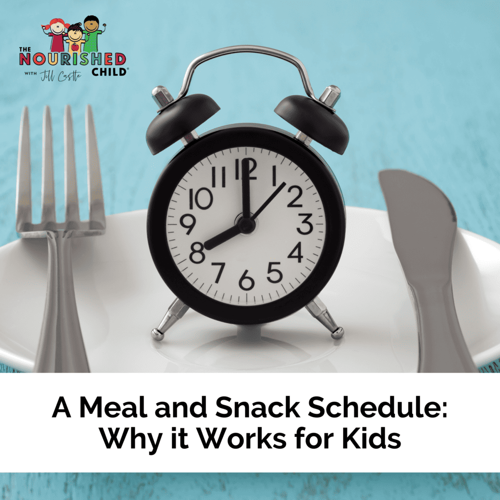 Meal and Snack Schedules for kids work!