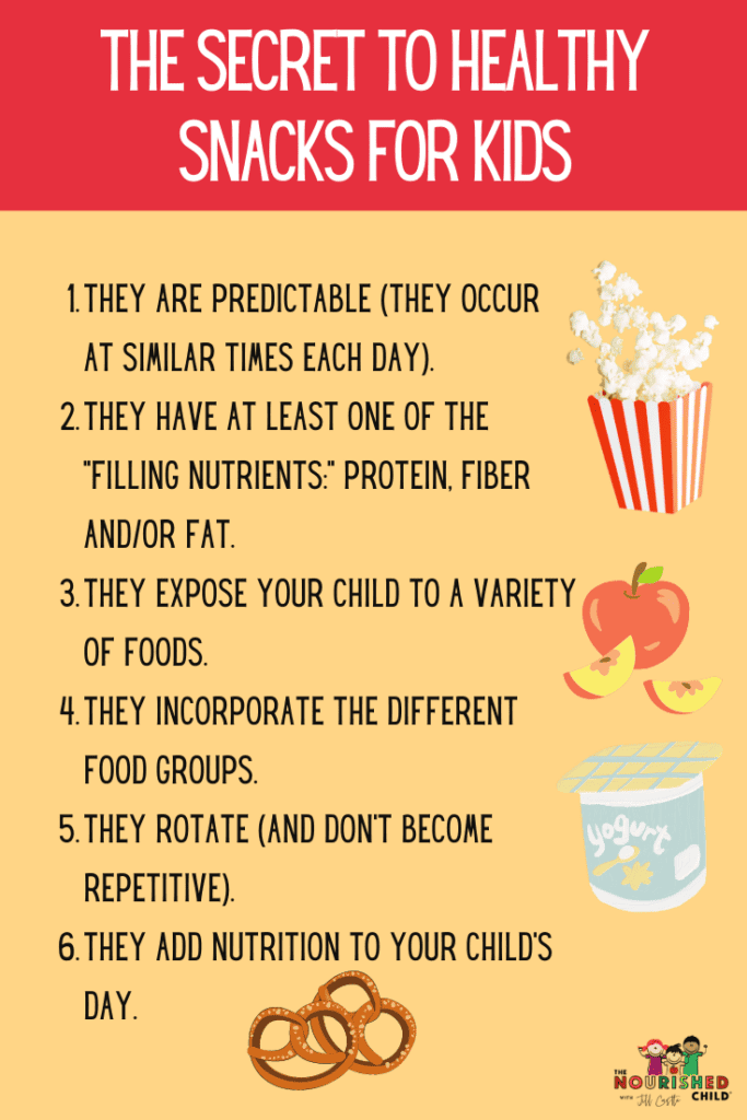 The secret to healthy snacks for kids