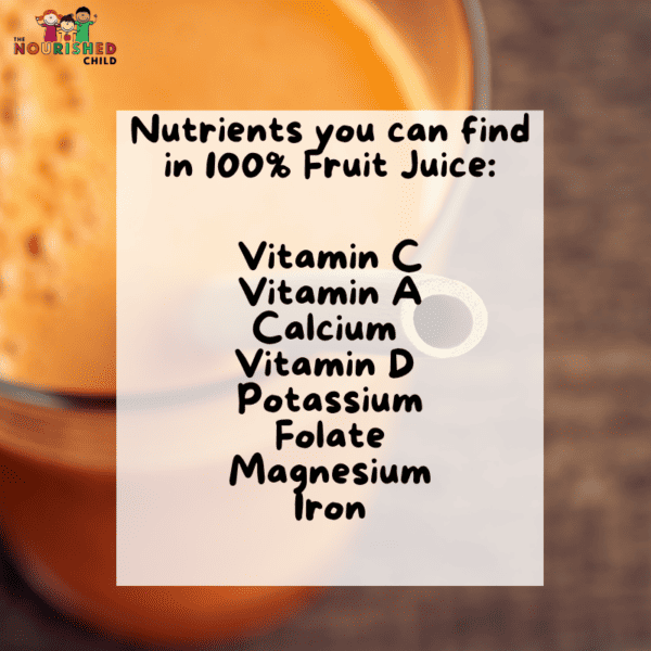 Juice for Toddlers and Kids A Primer for Parents