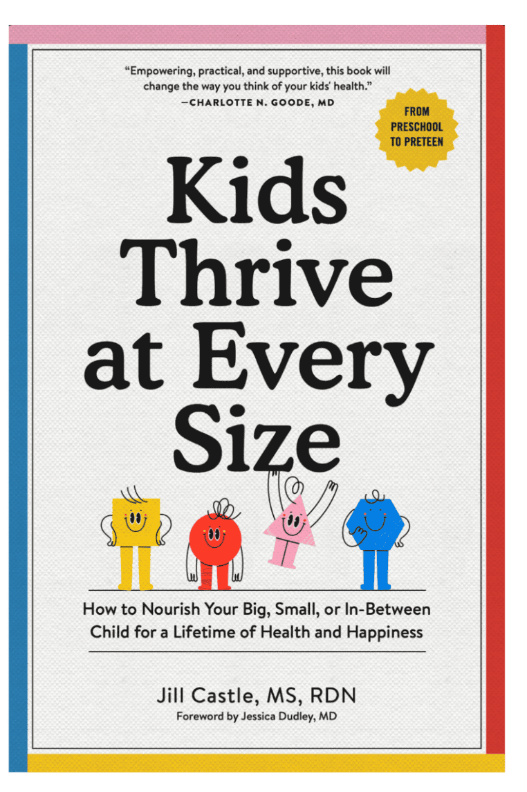 kids thrive at every size book