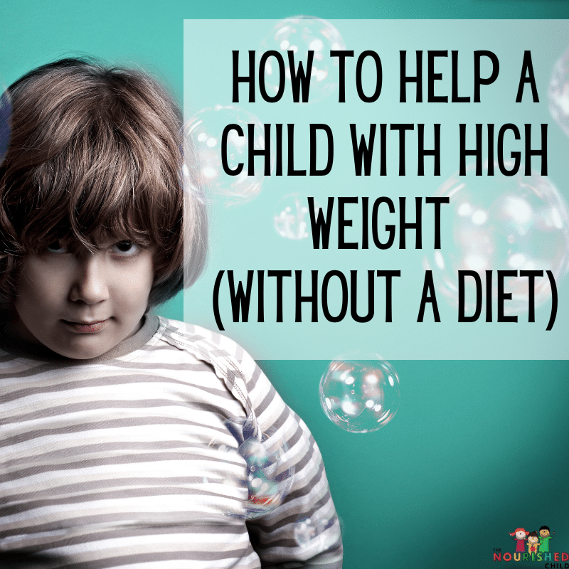 how to help overweight child