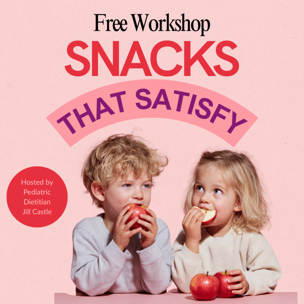 Snacks that Satisfy workshop